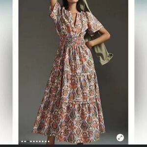 Anthropologie Somerset maxi dress. So flattering on every body type!